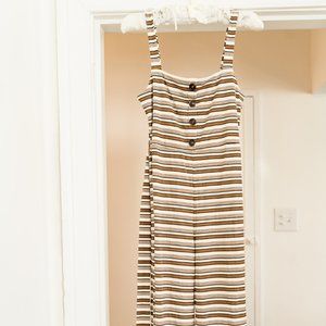 Striped Jumpsuit